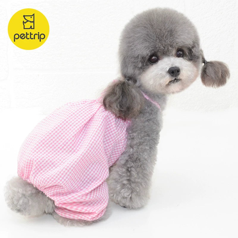 2024 New Arrival Pet Clothes Summer Pumpkin Pants Kitty Dress Teddy/Pomeranian Clothes