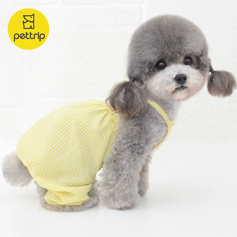 2024 New Arrival Pet Clothes Summer Pumpkin Pants Kitty Dress Teddy/Pomeranian Clothes