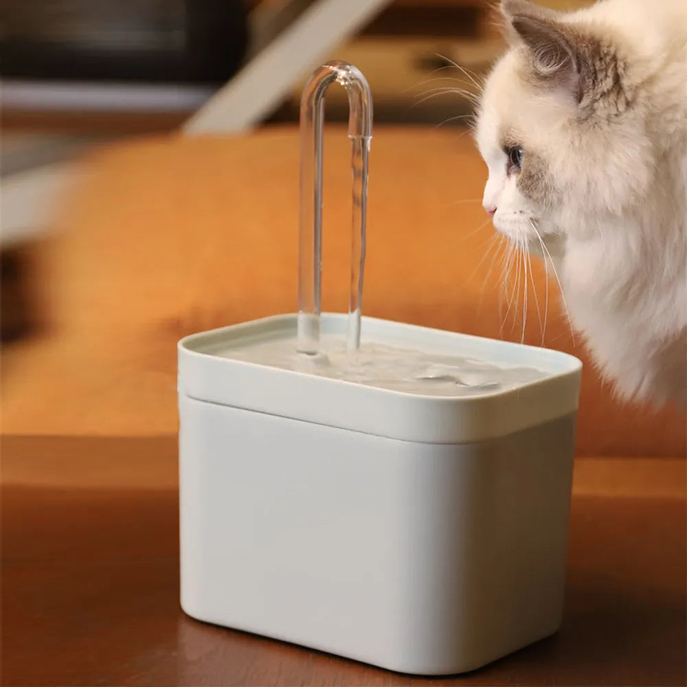 Pet Auto Filtered Water Fountain 1.5L/2.5L